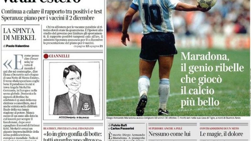 Título unánime en todos los diarios del mundo