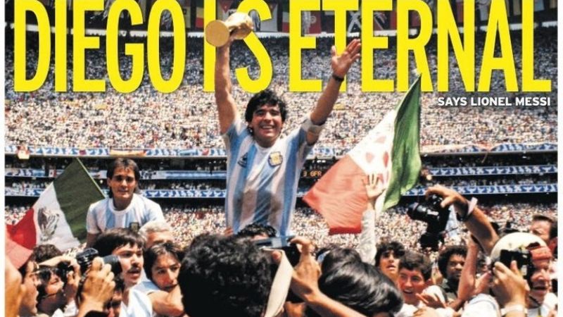 Título unánime en todos los diarios del mundo