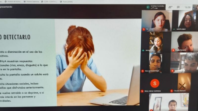 Ciclo de talleres virtuales "Grooming... lo que tenemos que saber"