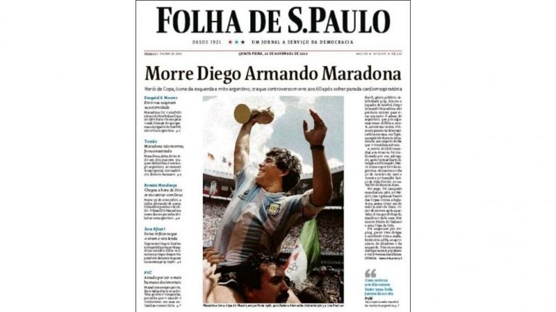 Título unánime en todos los diarios del mundo