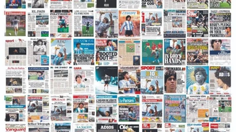 Título unánime en todos los diarios del mundo