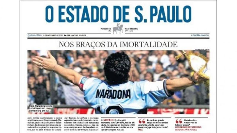 Título unánime en todos los diarios del mundo