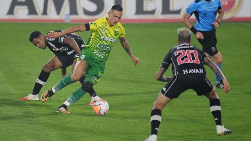 Defensa y Justicia empató con Vasco, por la Sudamericana