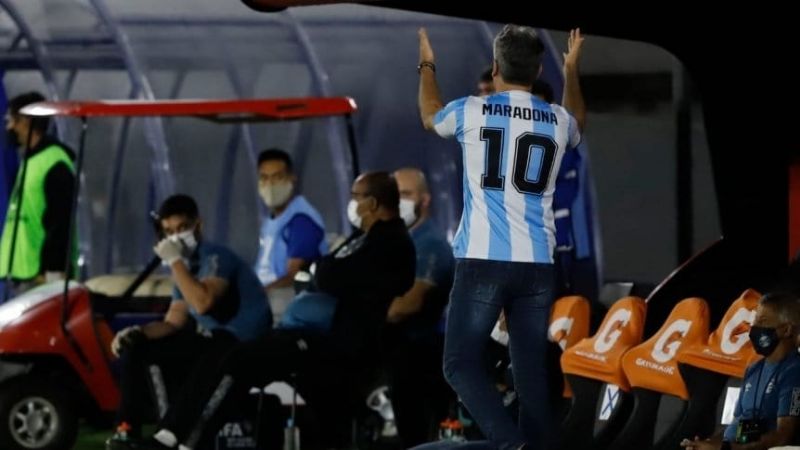 Renato Gaucho dirigió a Gremio “vestido” de Diego