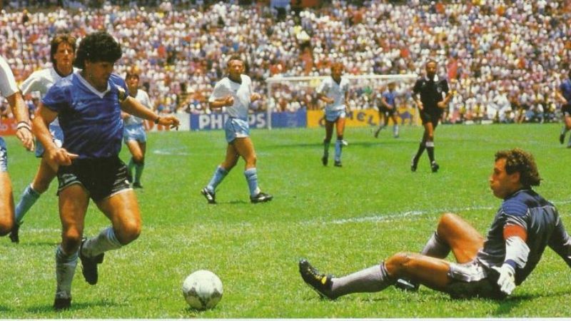 Dónde quedó la camiseta que usó Maradona contra Inglaterra en el 86