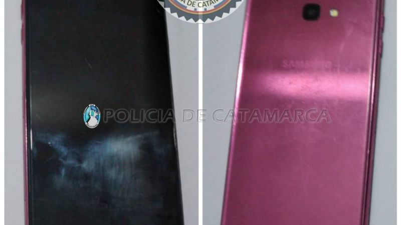 Arrestan a dos jóvenes por el robo de un celular a una niña