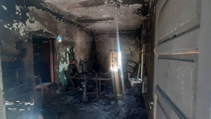 Un hombre está grave tras explotarle una garrafa en su casa