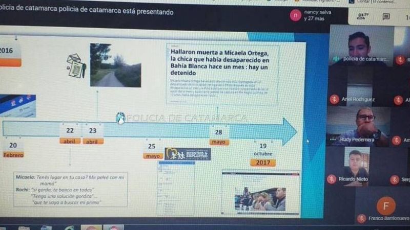 Capacitaron a policías sobre Grooming