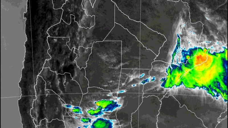 Alerta por fuertes tormentas y ráfagas de viento