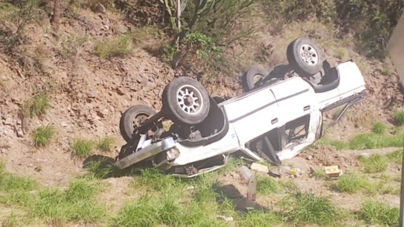 Vuelco en la Quebrada de Moreira