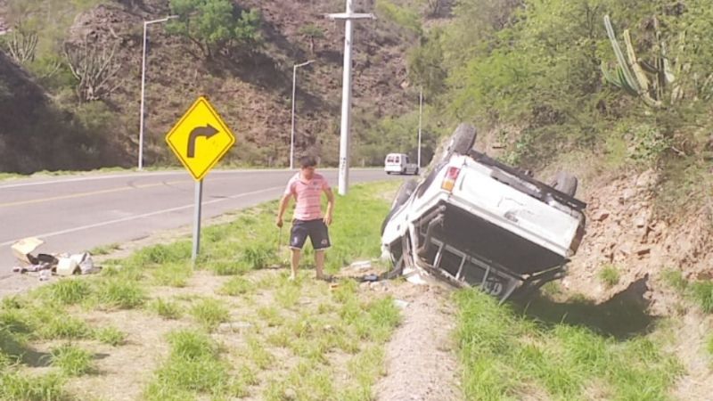 Vuelco en la Quebrada de Moreira