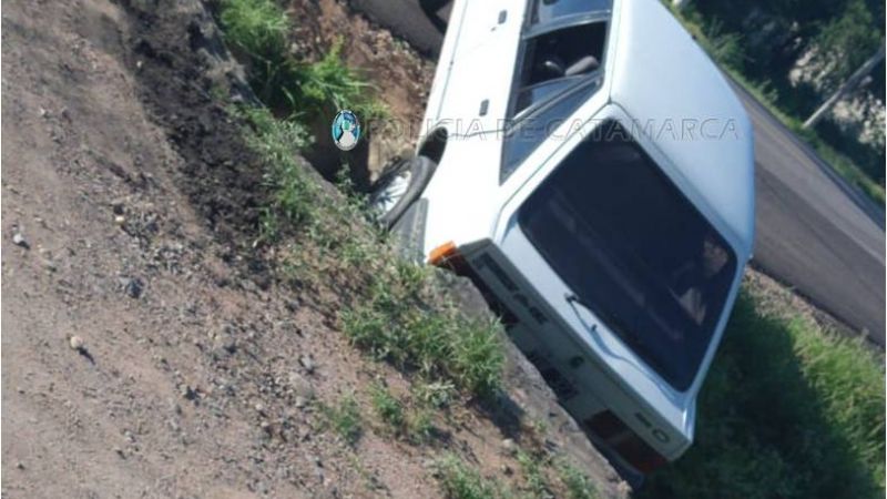 Vuelco con daños materiales en FME
