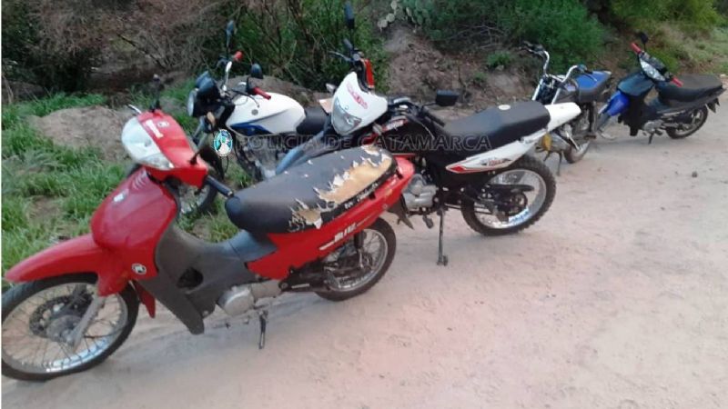 Secuestran 19 motos en Capital y Fray Mamerto Esquiú