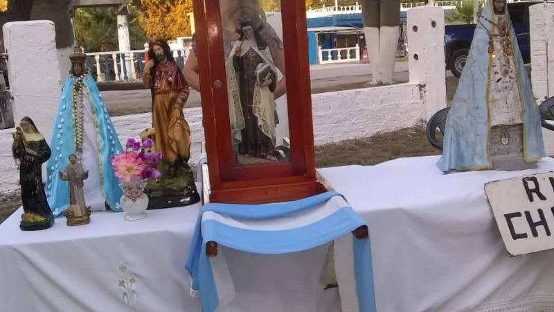 El Obispo Urbanc visitó Icaño y San Antonio de La Paz