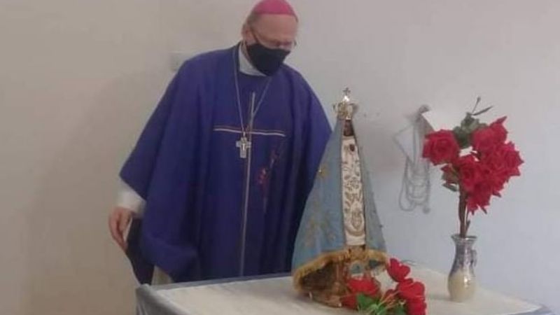 El Obispo Urbanc visitó Icaño y San Antonio de La Paz