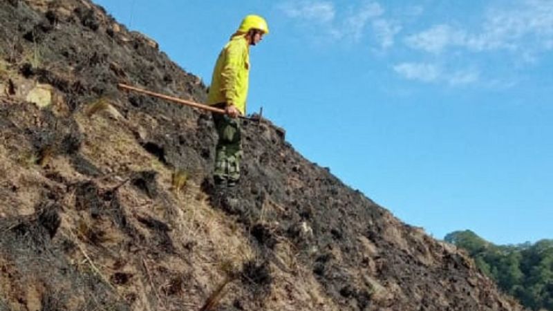 Pequeños focos ígneos son una constante en la provincia