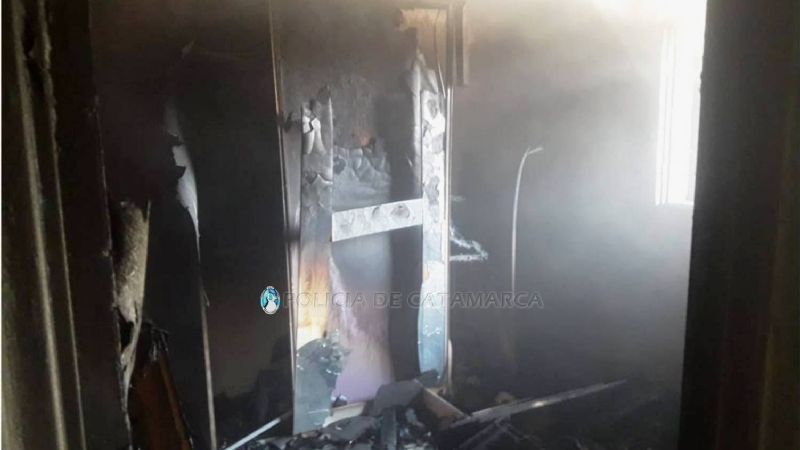 Se le quemó la pieza por un cortocircuito en el aire acondicionado