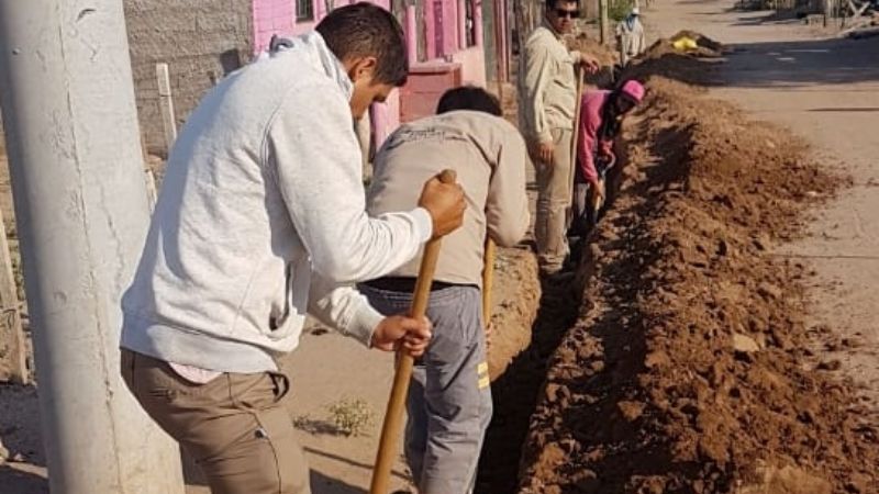 Finalizó obra de conexión de agua