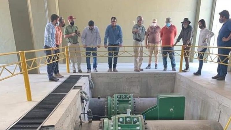 Avanza el Proyecto del Acueducto Dique El Bolsón-Frías