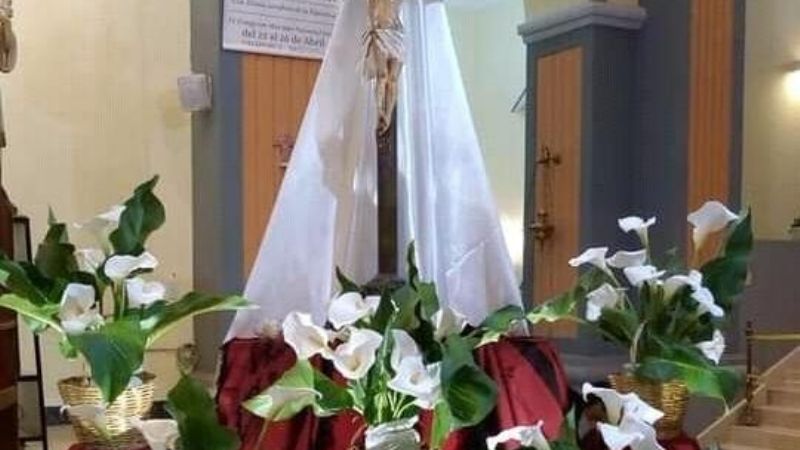 Novena en honor del Señor de la Salud en Chaquiago