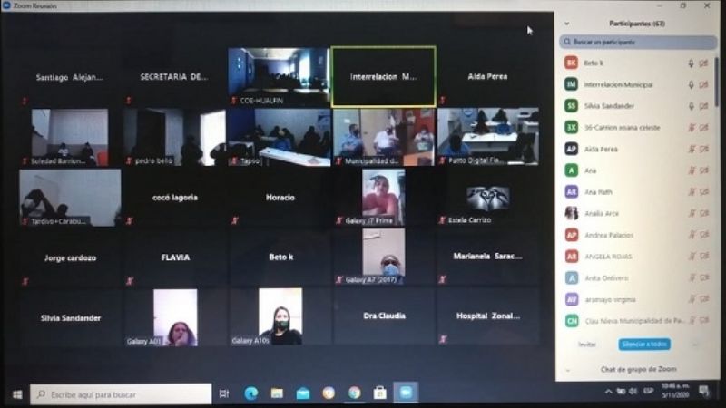 Capacitación a equipos de Salud