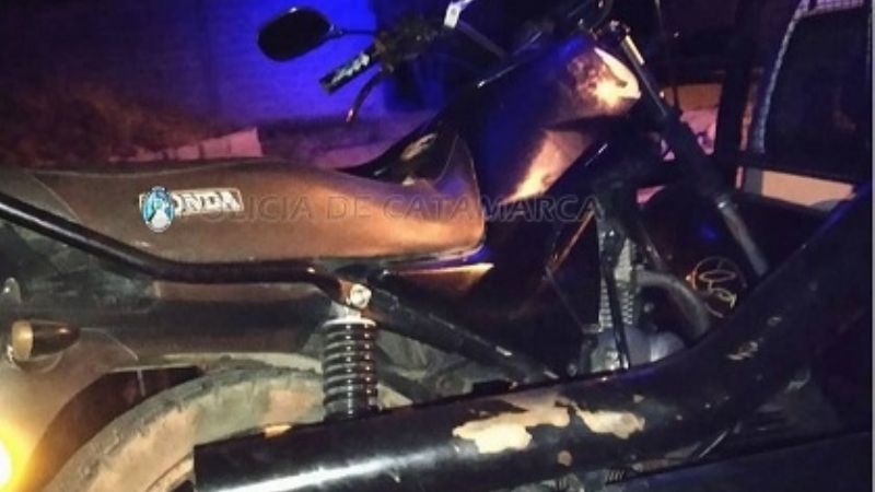 Secuestran una moto por alcoholemia positiva