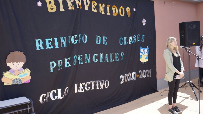 Retornaron las clases presenciales en escuelas de período especial