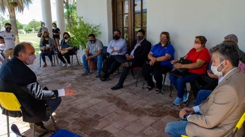 Moreno se reunió con el FUSSI por un aumento salarial