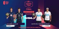 LA FINAL de este domingo en Menrca, España, en el Máster del Padel mundial.