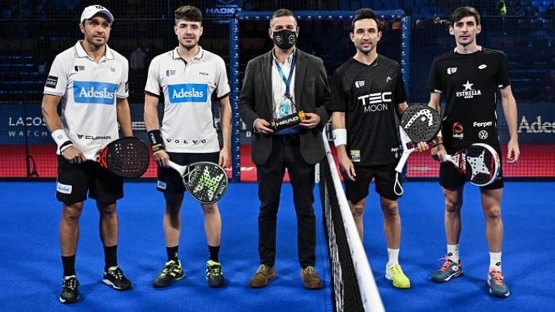 Tapia juega este domingo la final del Máster de Padel