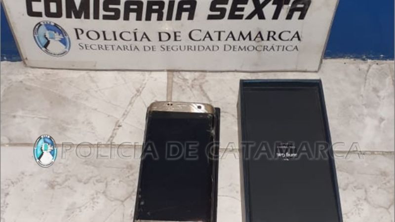 Aprehenden a un hombre y secuestran un celular