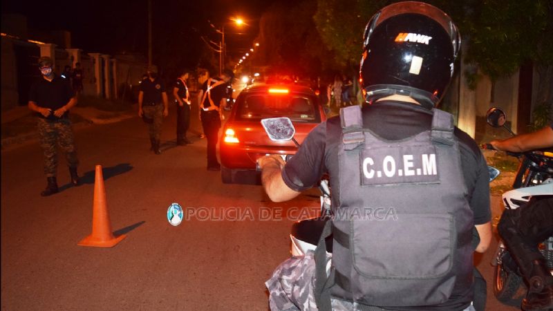 Madrugada indisciplinada: 13 vehículos secuestrados y 22 arrestados