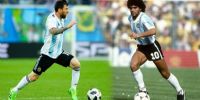 MESSI Y MARADONA votados para el 