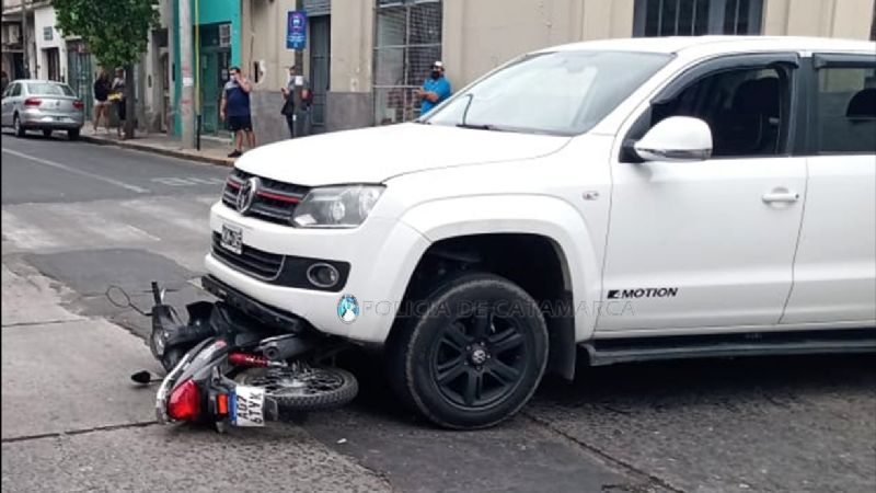 Motociclistas heridos en dos siniestros viales