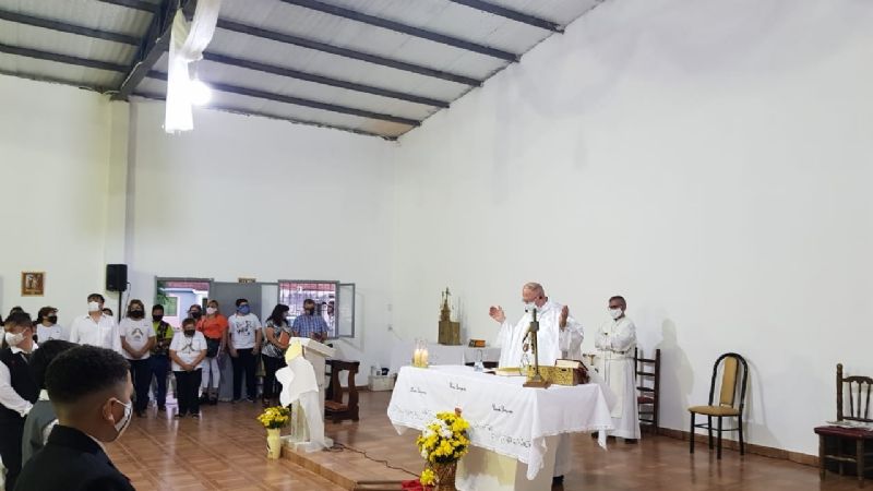 Fue inaugurado y bendecido el templo dedicado a Santa Maravillas de Jesús