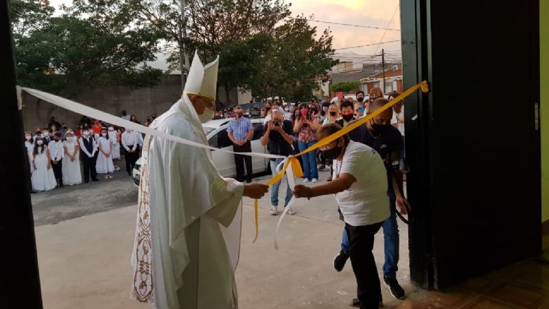 Fue inaugurado y bendecido el templo dedicado a Santa Maravillas de Jesús
