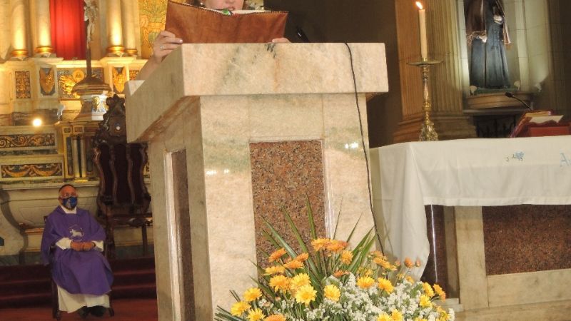 Acción de gracias de los servidores del Santuario