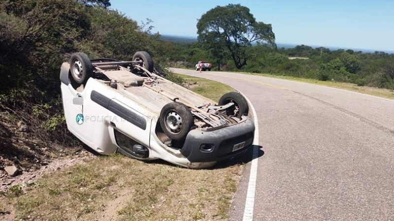 Espectacular vuelco en Ancasti