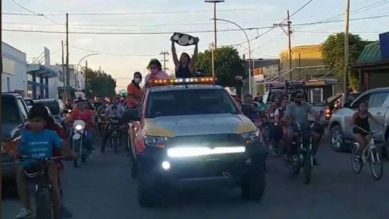 La Campeona mundial Nazarena Romero ya está en Recreo