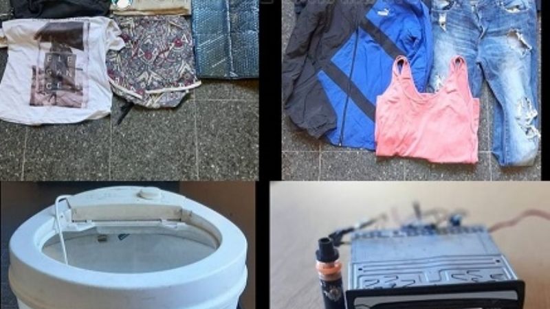 Aprehenden a dos jóvenes y secuestran varios elementos