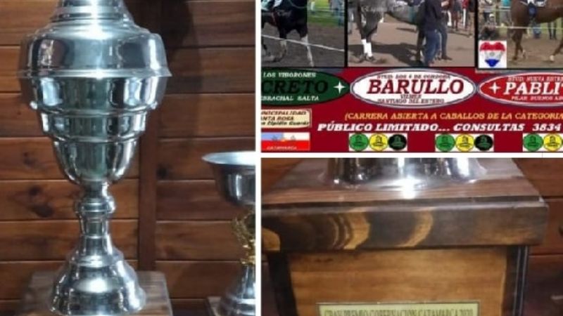 Alta cita del turf regional en Bañado de Ovanta