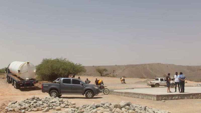 Avanza la obra de la mostera para Medanitos