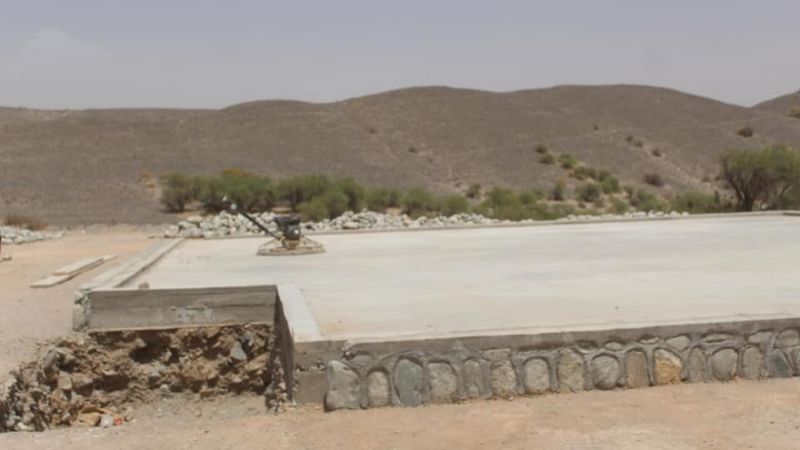 Avanza la obra de la mostera para Medanitos