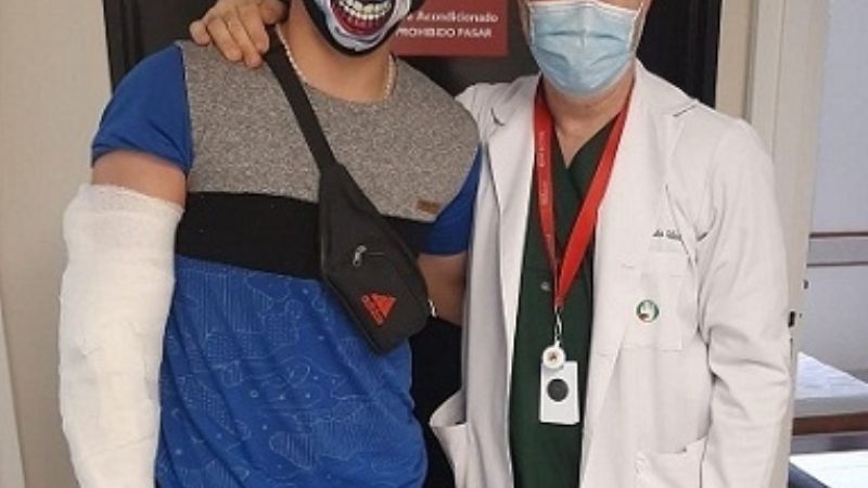 Corzo: Operación exitosa y agradecimientos a los apoyos