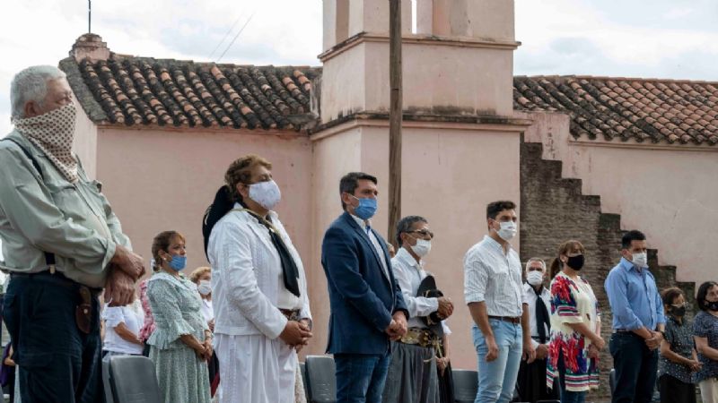 Las agrupaciones gauchas le rindieron homenaje a Esquiú
