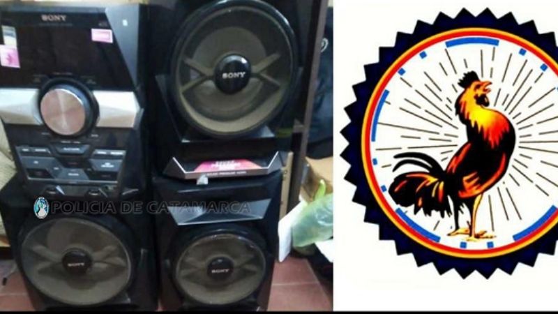 Robaron un equipo de música