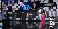 MOMENTO en el que Gianni Infantino le entregó el The Best a Lewandowski.
