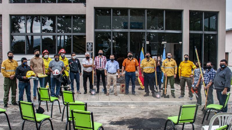 Los Varela tiene la primera brigada de incendios municipal de la provincia