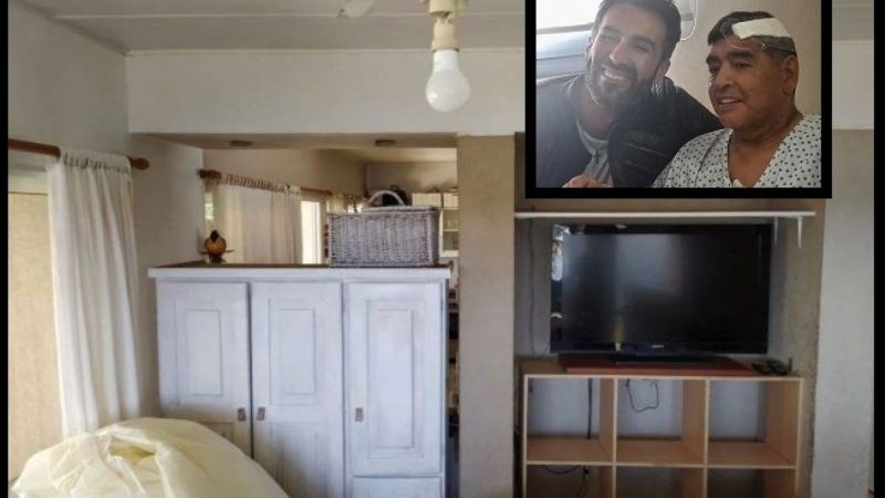 Misterio por la caja que Maradona guardaba debajo de su cama