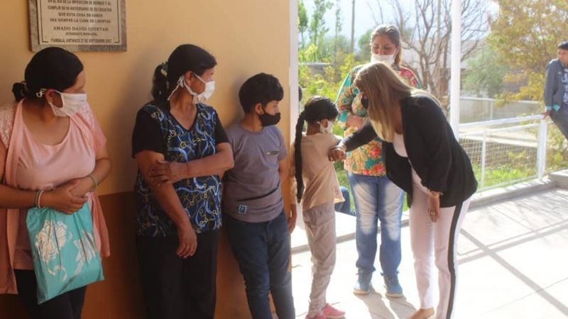 Fin del ciclo lectivo en el anexo de la localidad de Antinaco